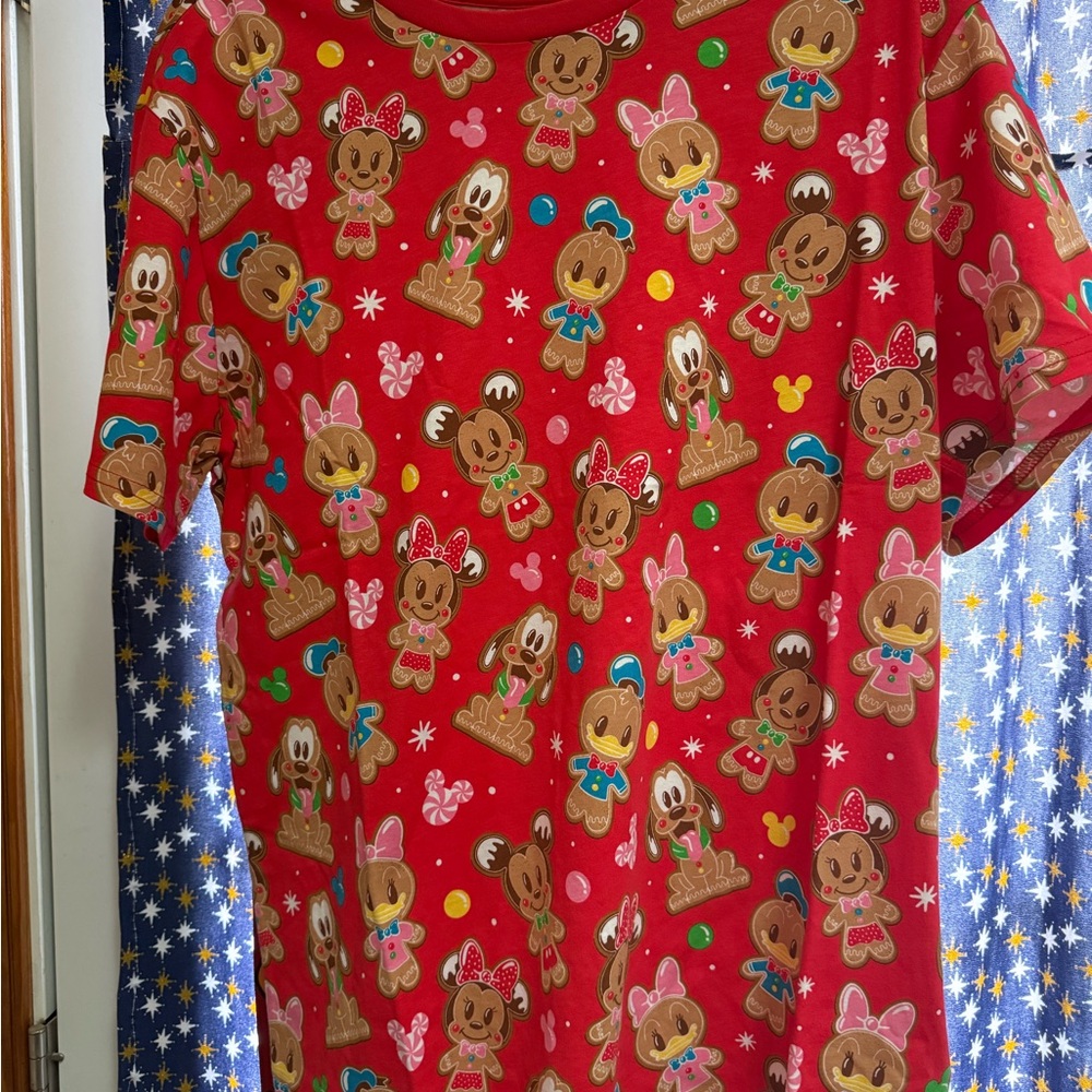 Loungefly Disney Christmas T-shirt unisex L